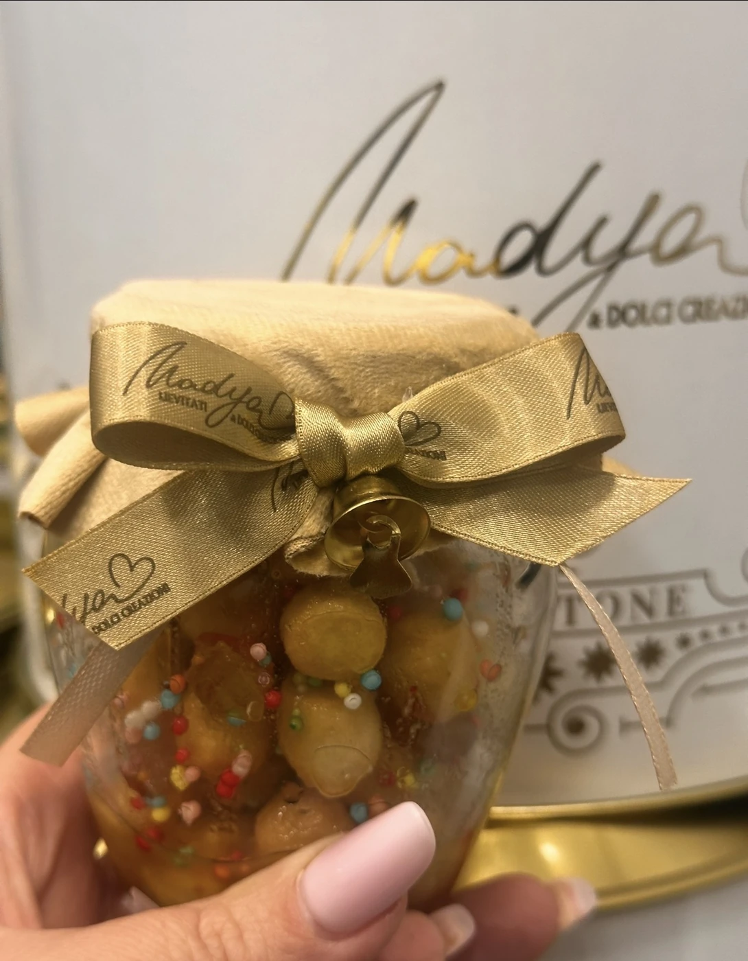 Mini Struffoli in vetro